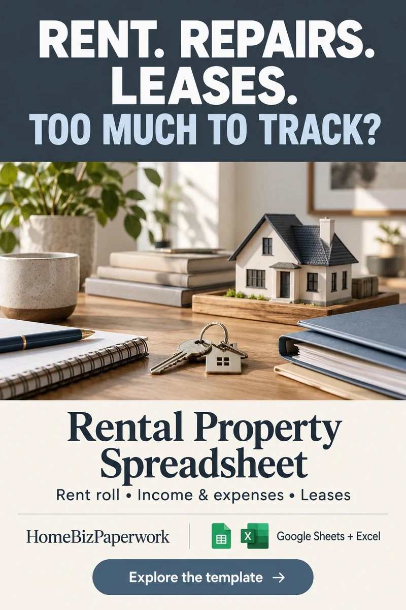Rental Property Tracker — Product overview