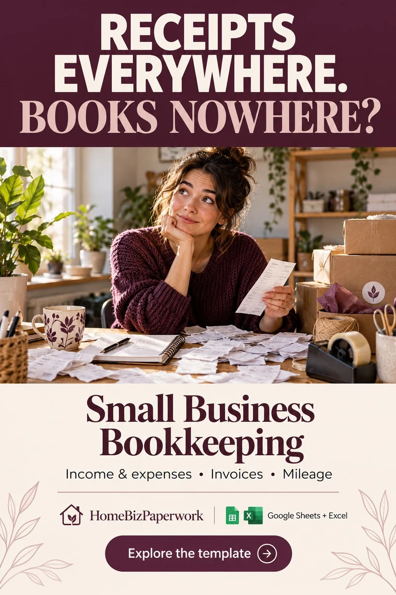 Small Business Bookkeeping — Product overview